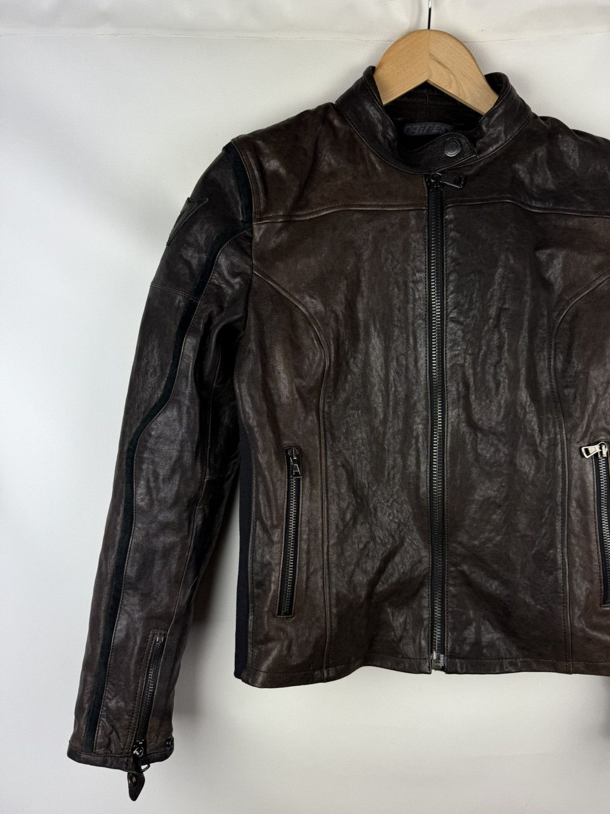 Dainese Dainese Ladies Leather Biker Racing Motorcycle Jacket Size M / US 6-8 / IT 42-44 - 2 Thumbnail