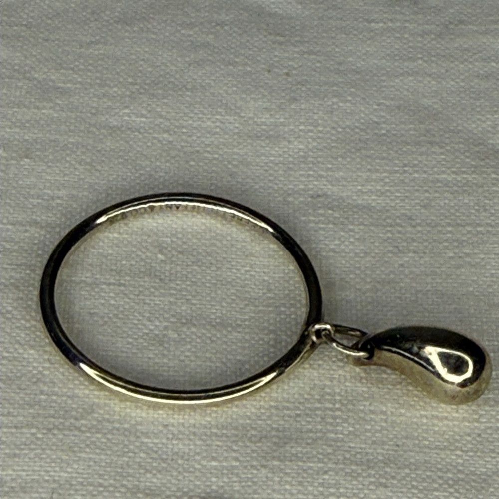Tiffany & Co. Tiffany & Co. Elsa Peretti Teardrop Ring – Sterling Silver Size ONE SIZE - 5 Thumbnail