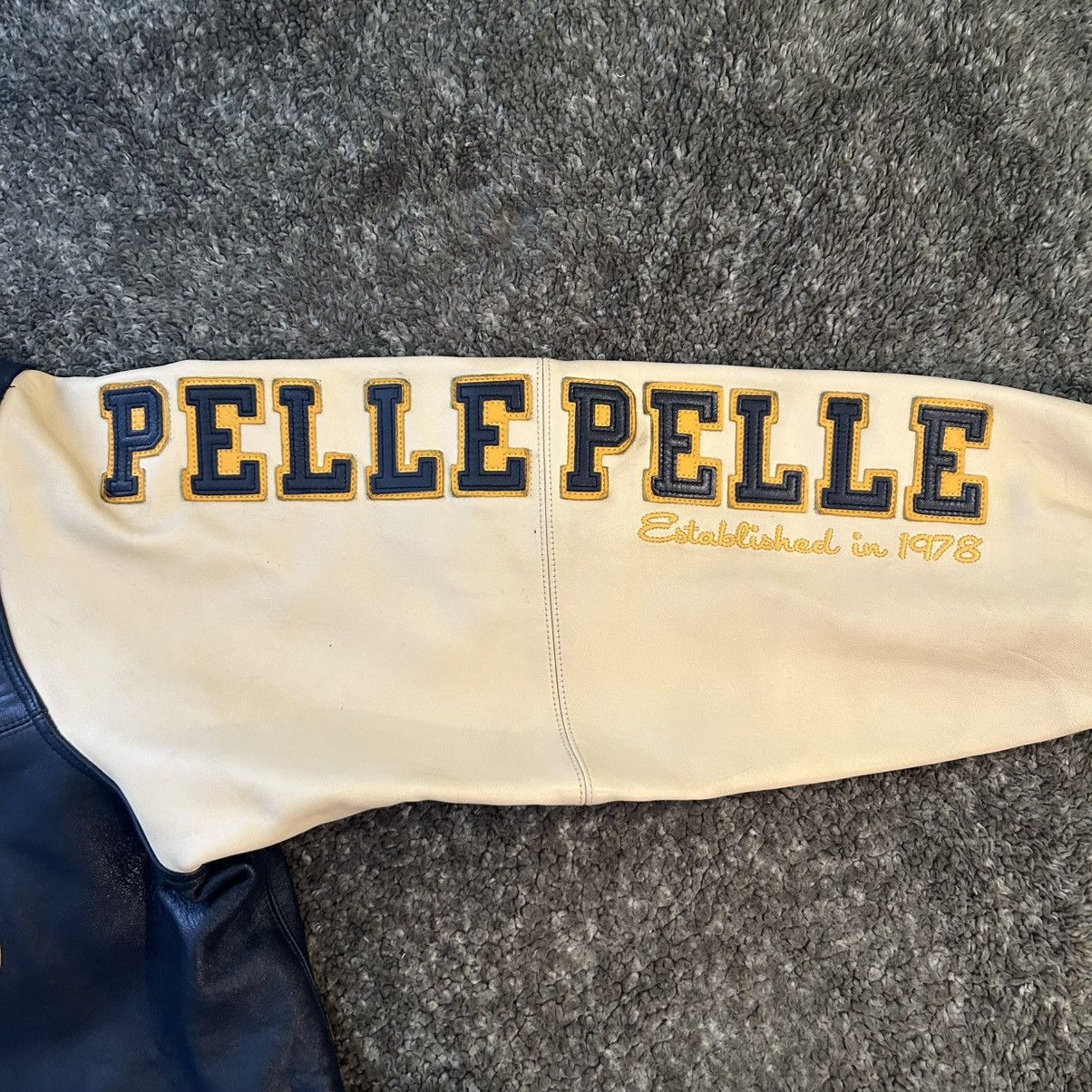 Pelle Pelle Y2K Pelle Pelle Marc Leather Varsity Jacket Size 52 XXL Size US L / EU 52-54 / 3 - 6 Thumbnail