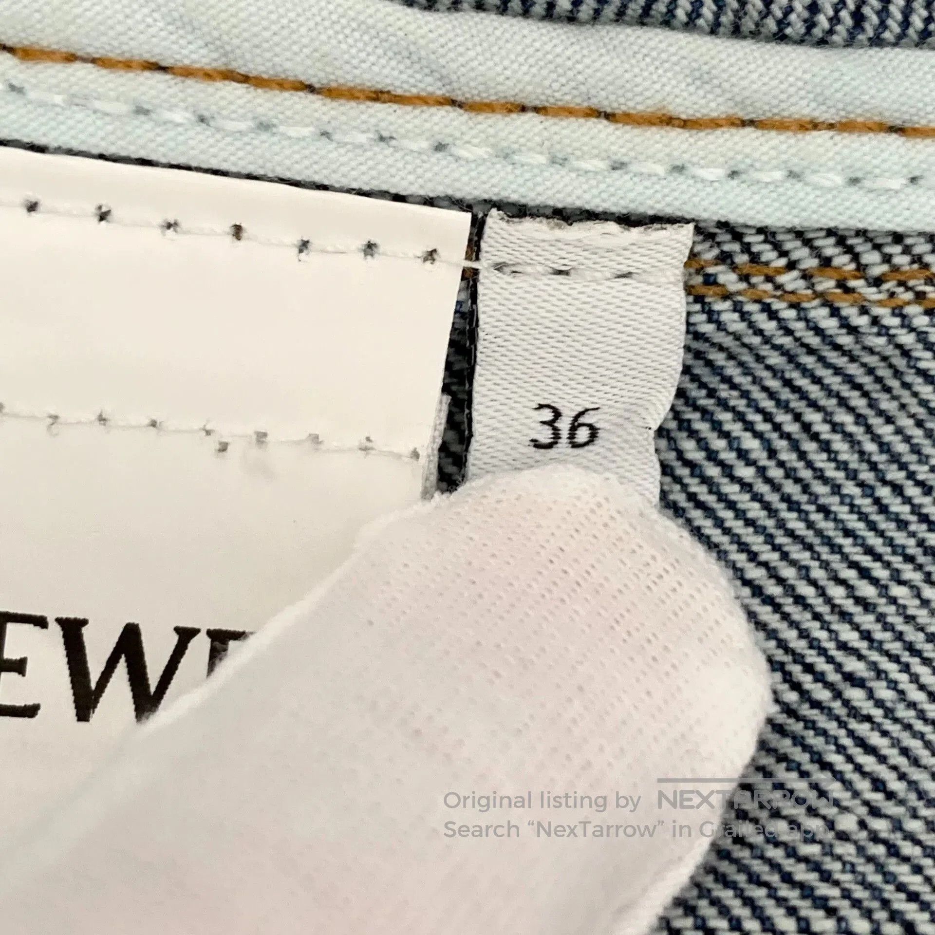 Loewe Loewe Blue Denim Asymmetric Jacket. Size US XS / EU 42 / 0 - 7 Thumbnail