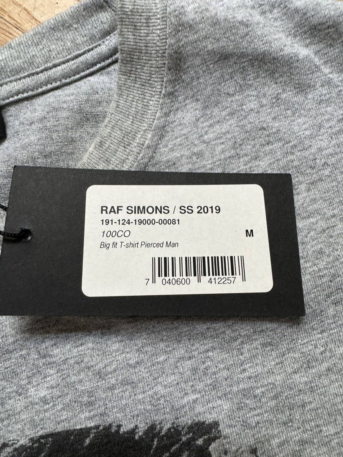 Raf Simons Raf simons SS19 pierced man tee Size US M / EU 48-50 / 2 - 6 Thumbnail