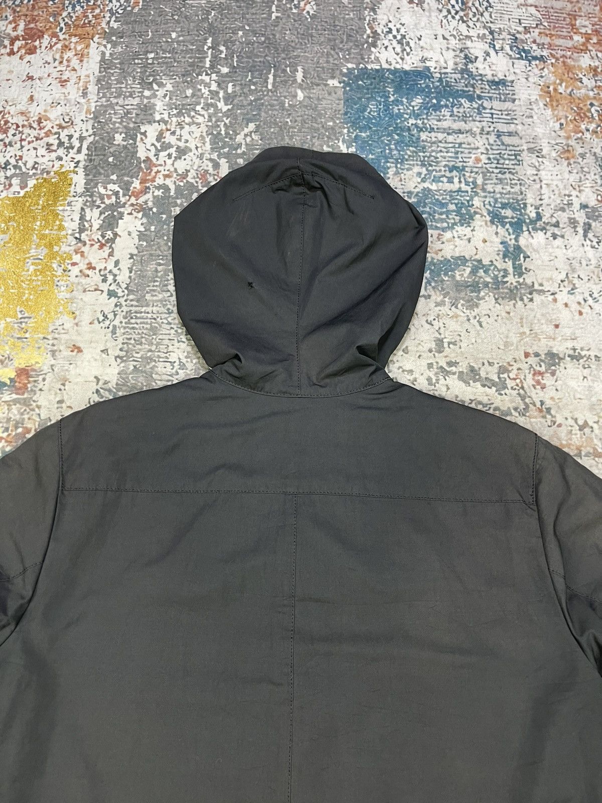 Burberry Burberry AW 2003 Sample Nova Check Lined Fishtail Parka Size US S / EU 44-46 / 1 - 5 Thumbnail