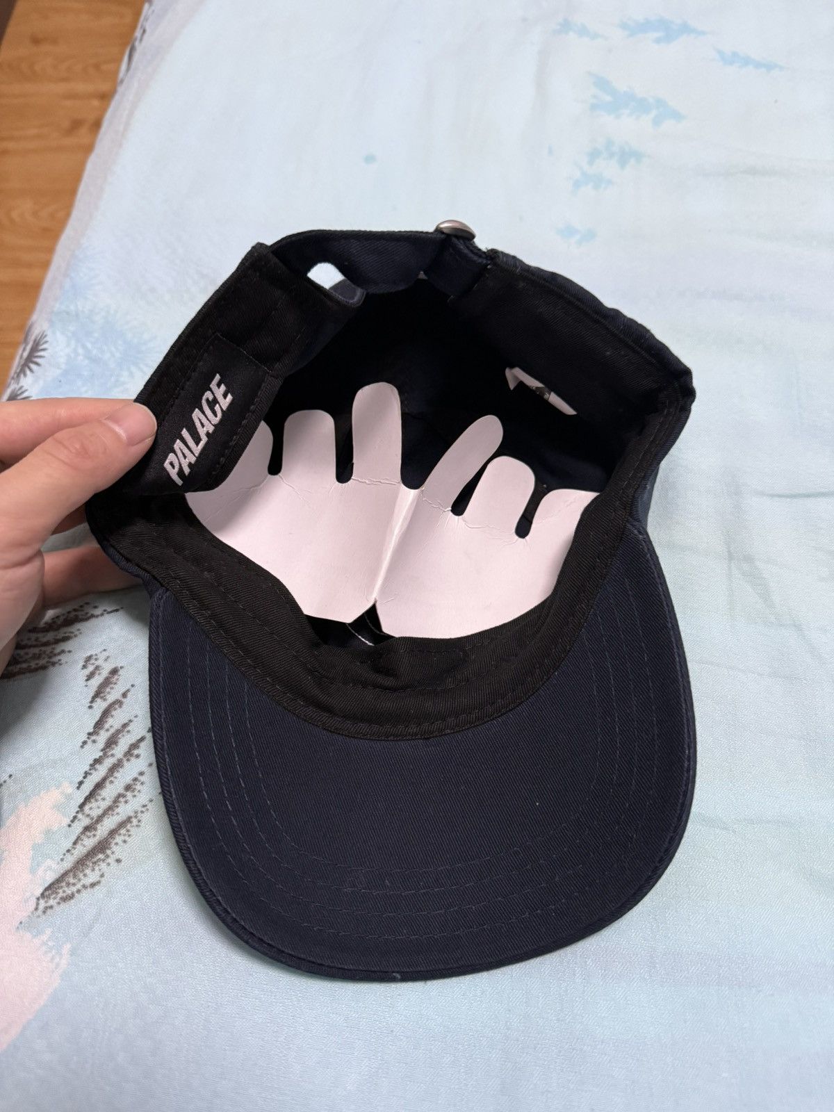 Palace Palace fw18 p 6-panel cap hat navy Size ONE SIZE - 2 Thumbnail