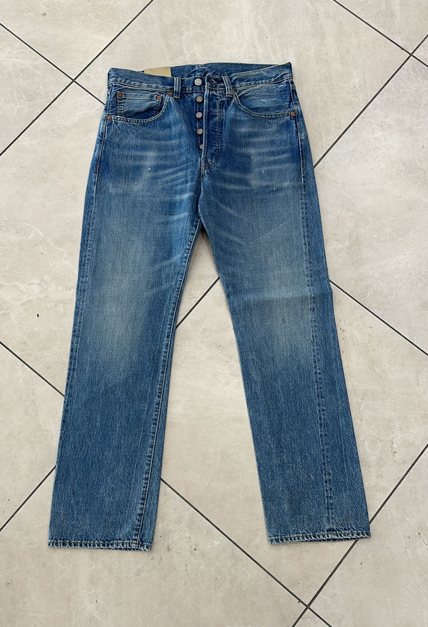 Levi's Vintage Clothing LVC Levi's Vintage Clothing 1954 501XX BigE Selvedge Jeans Size US 32 / EU 48 - 1 Thumbnail