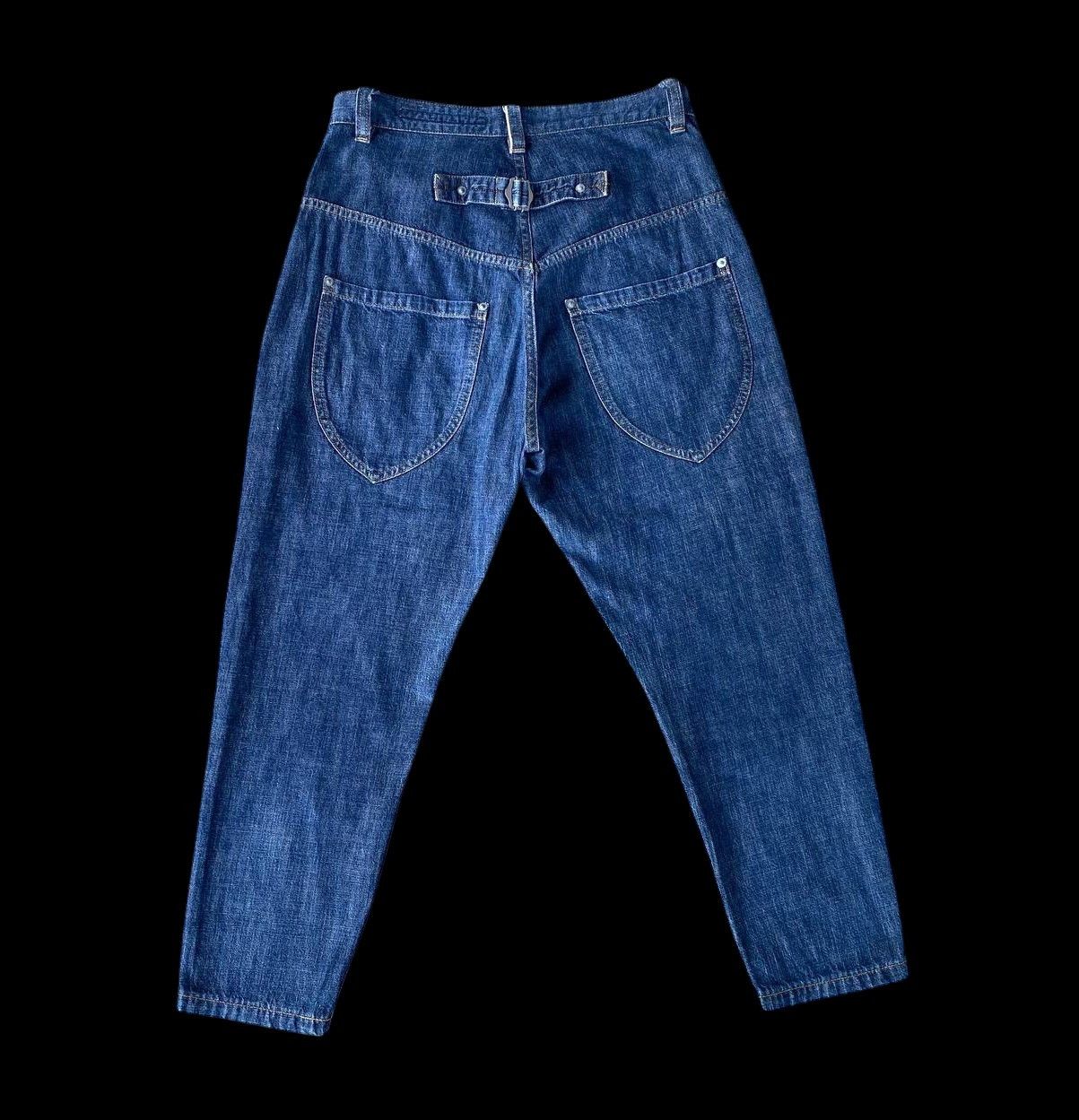 Issey Miyake SUNAOKUWAHARA JAPAN SHORT ANKLE CUT DENIM Size US 30 / EU 46 - 7 Thumbnail