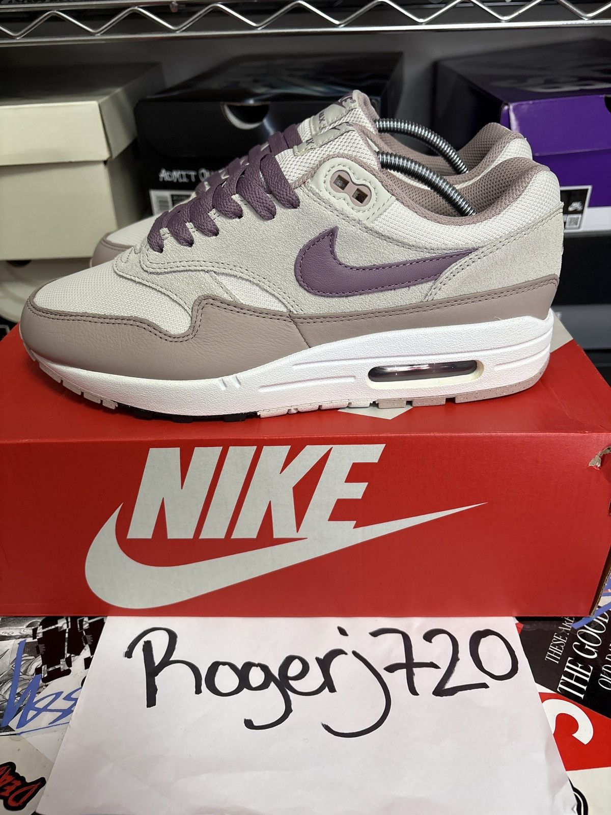 Nike Air Max 1 SC Violet Dust Size US 8 / EU 41 - 1 Thumbnail