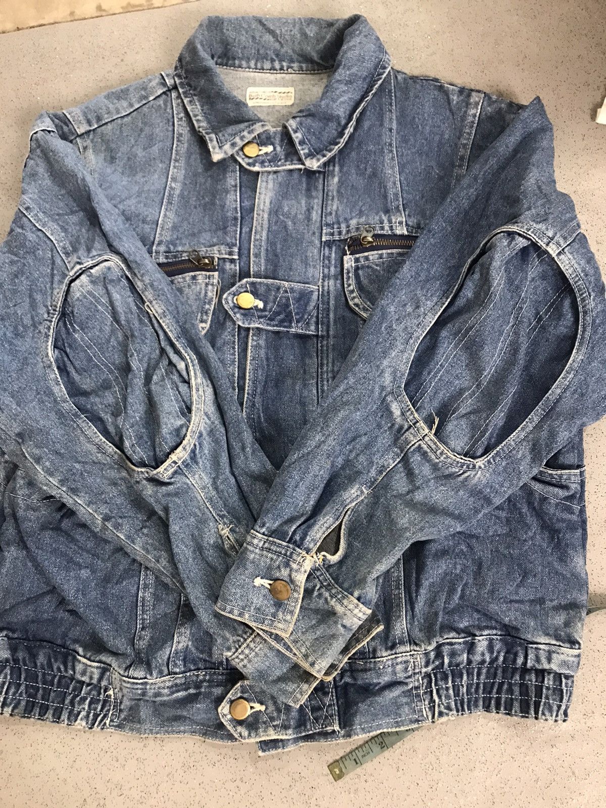 Japanese Brand × Vintage Vintage Beth Comb Studio Denime jacket Size US M / EU 48-50 / 2 - 6 Thumbnail