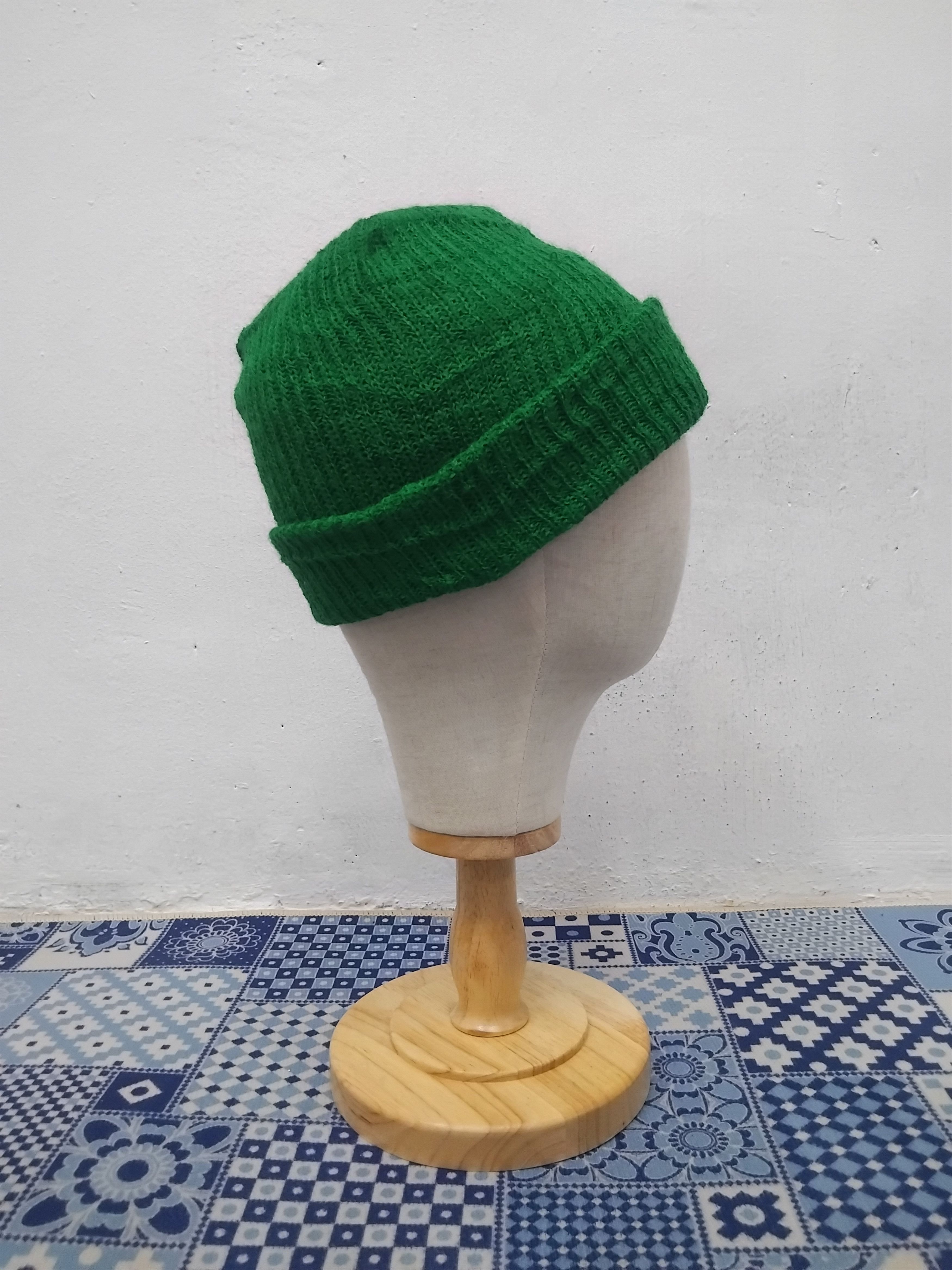 Beams Plus 💥Beams green colour Beanie Size ONE SIZE - 5 Thumbnail