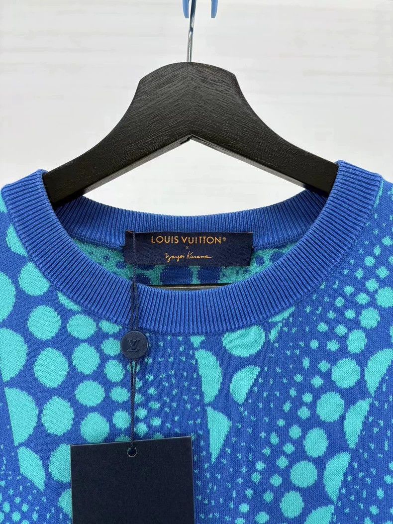 Louis Vuitton LOUIS VUITTON Kusama polka-dot series short sleeves 2504-Ne Size US S / EU 44-46 / 1 - 3 Thumbnail
