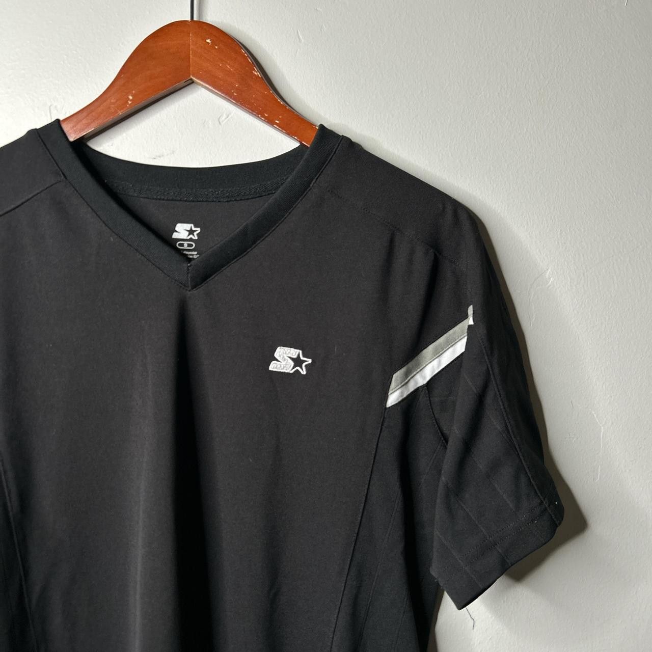 Starter Y2K vintage black V-neck athletic tee Size US S / EU 44-46 / 1 - 3 Thumbnail