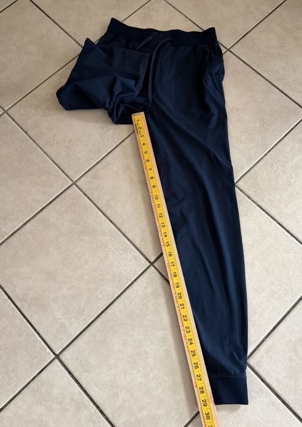 Lululemon LULULEMON ABC WARPSTREME JOGGER 29” NAVY BLUE SIZE X-SMALL Size US 26 / EU 42 - 4 Thumbnail