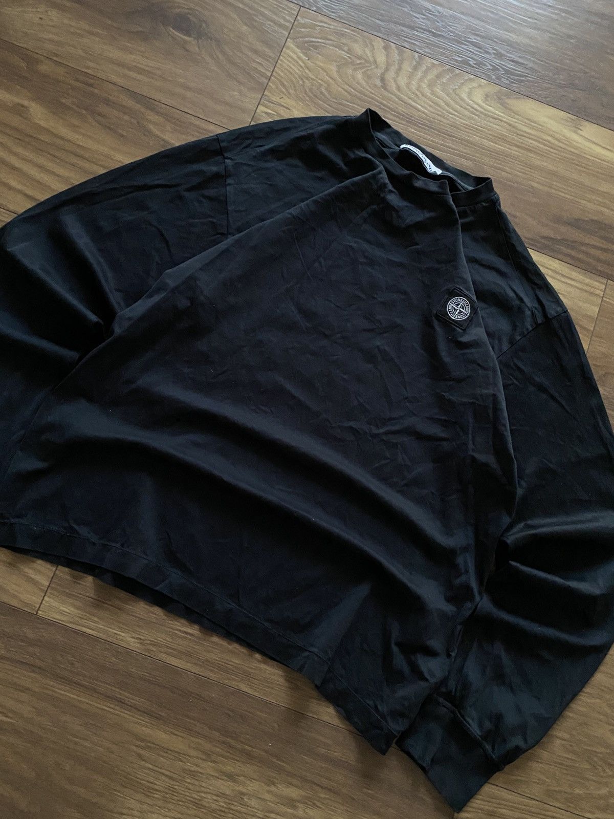 Stone Island Longsleeve Stone Island Boxy Fit Patch Program Drill Y2k Size US L / EU 52-54 / 3 - 3 Thumbnail