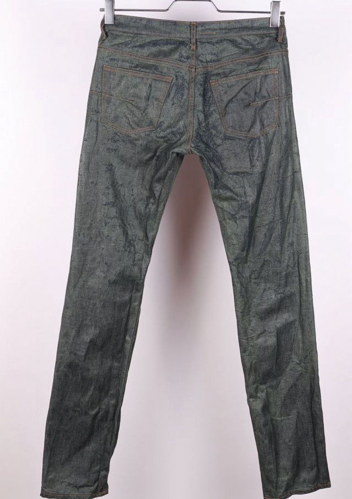 Dior Dior Homme Waxed Japan Denim Jeans Size US 31 - 2 Thumbnail