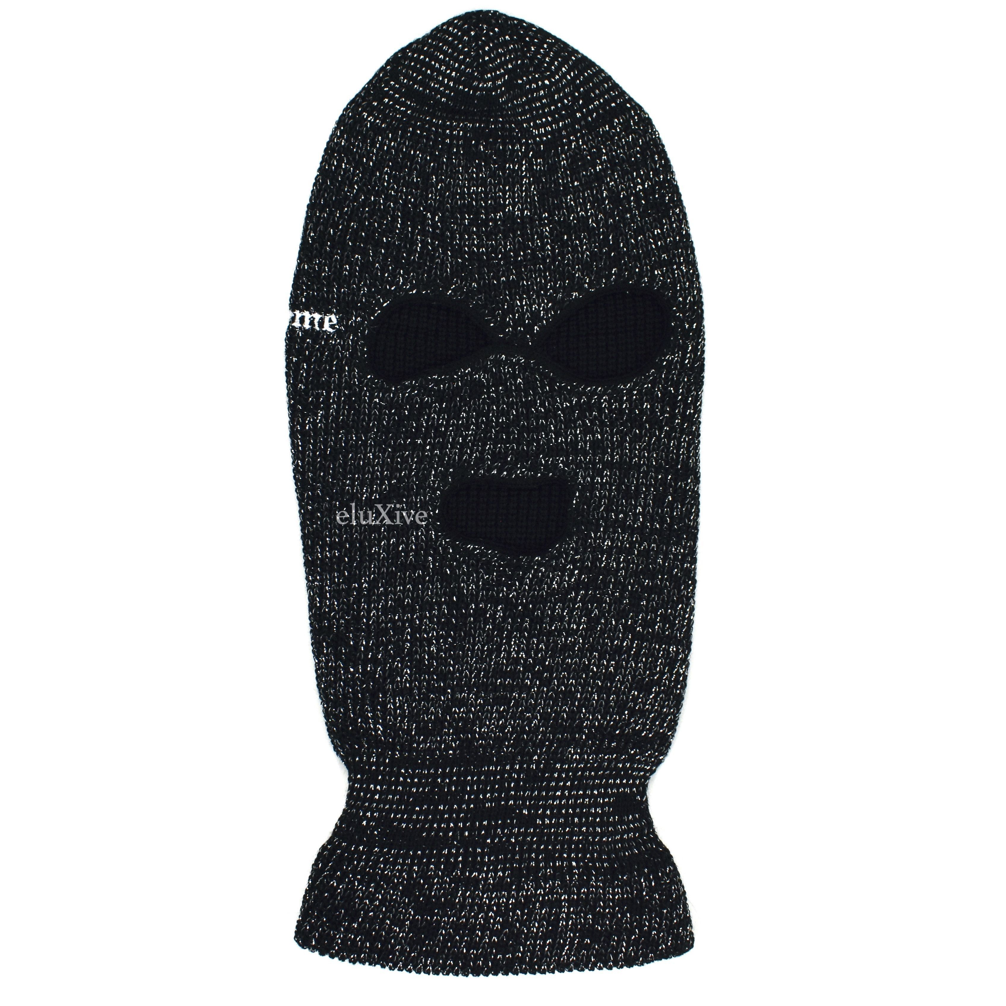 Supreme Supreme Lurex Knit Balaclava Black DS Size ONE SIZE - 1 Preview