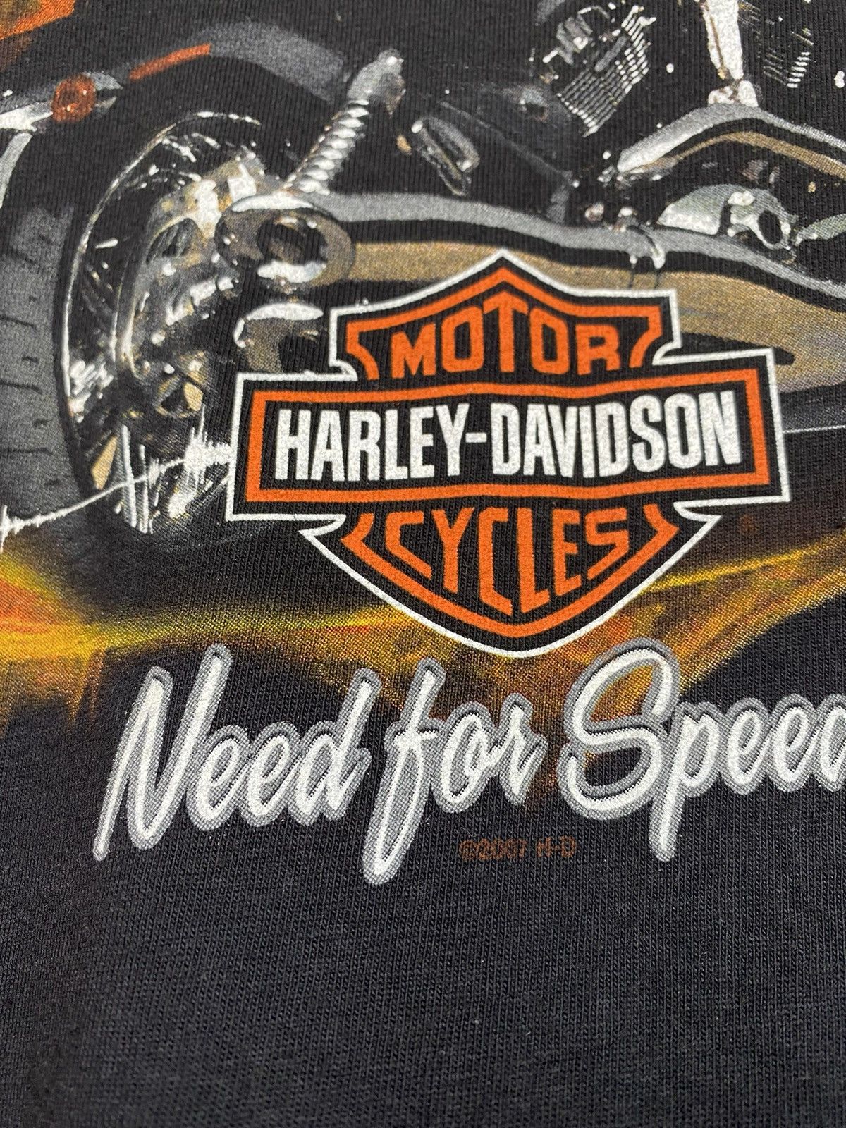 Hanes Harley Davidson rare T Shirt Oman Muscat Sultanate men Black Size US L / EU 52-54 / 3 - 7 Thumbnail