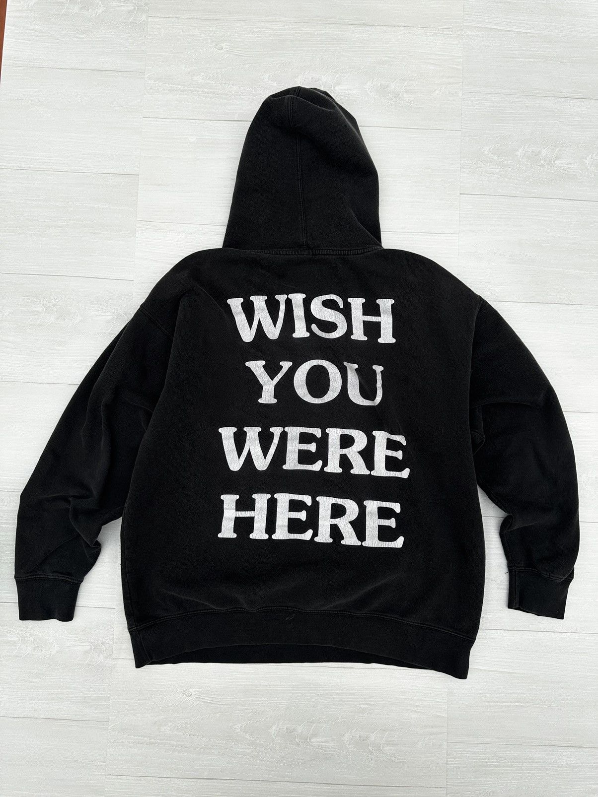 Travis Scott Astroworld Embroidered Tour Hoodie Black Large