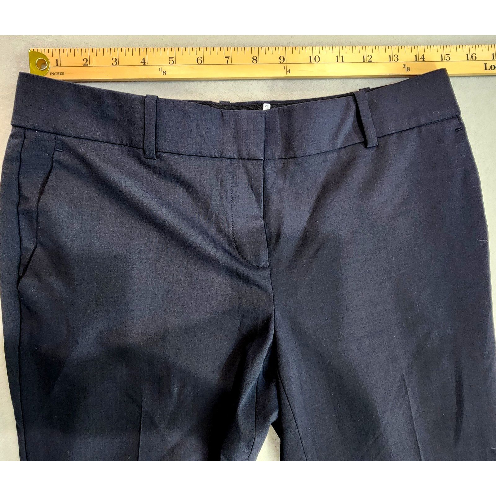Ann Taylor Ann Taylor Devin Fit Pants Women Size 2 Black Straight Leg Size 26" / US 2 / IT 38 - 4 Thumbnail