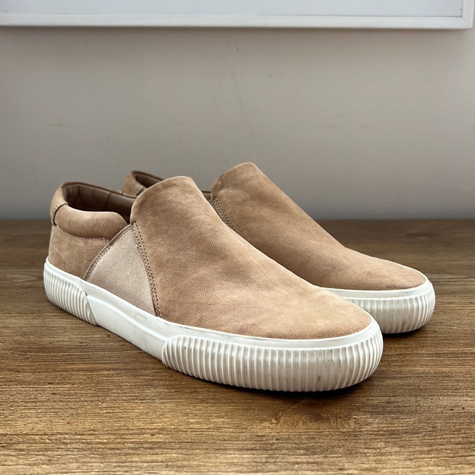 Vince Vince Goring Knox Round Toe Platform Slip On Sneakers Size US 8 / IT 38 - 2 Thumbnail