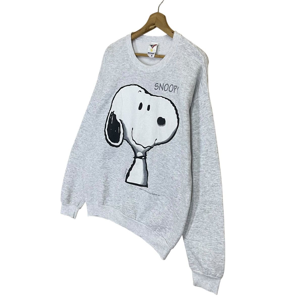 Peanuts × Vintage × Warner Bros Vintage 90s Snoopy Big Logo Crewneck Sweatshirt Size US M / EU 48-50 / 2 - 3 Thumbnail