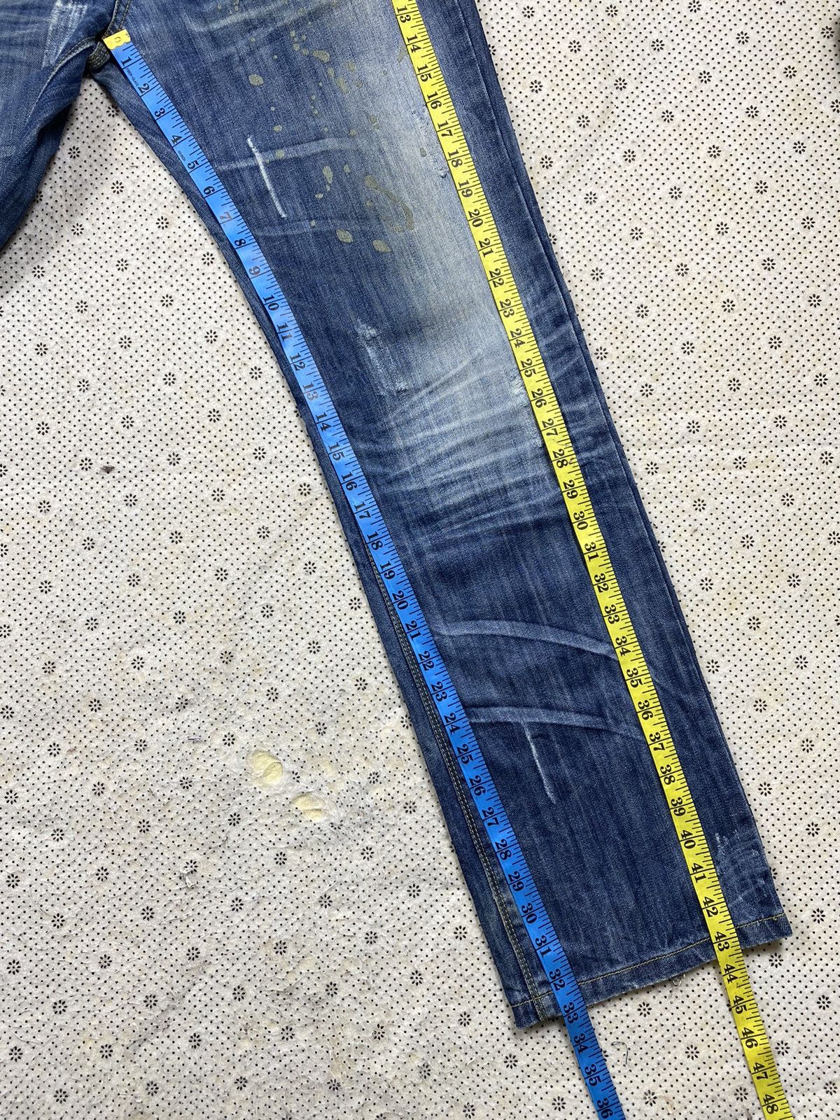 Hysteric Glamour × Japanese Brand Distressed Denim By J & J Jeans Size US 34 / EU 50 - 4 Thumbnail