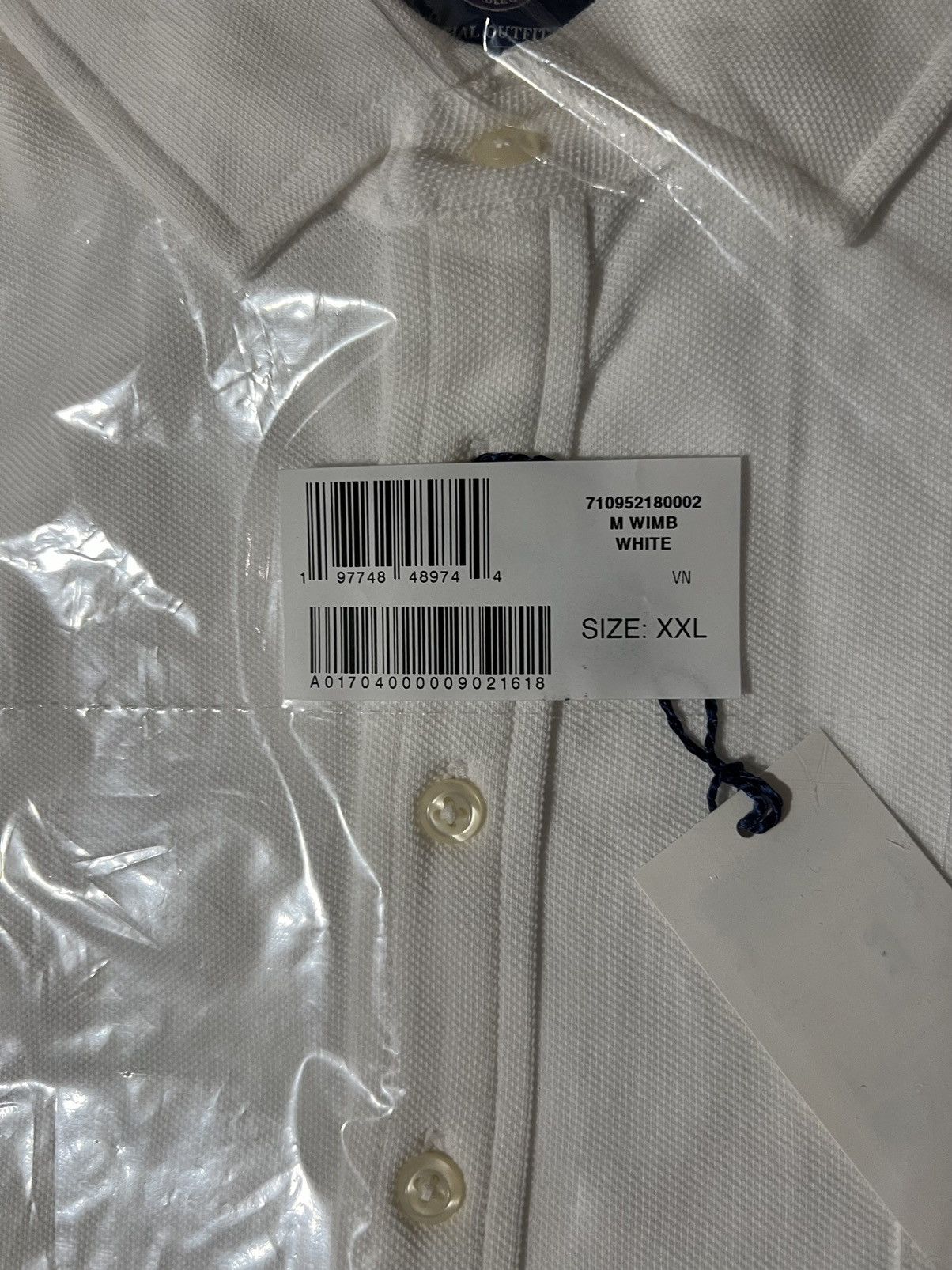 Polo Ralph Lauren Polo Ralph Lauren Wimbledon Custom Slim Fit Polo Shirt XXL Size US XXL / EU 58 / 5 - 7 Thumbnail