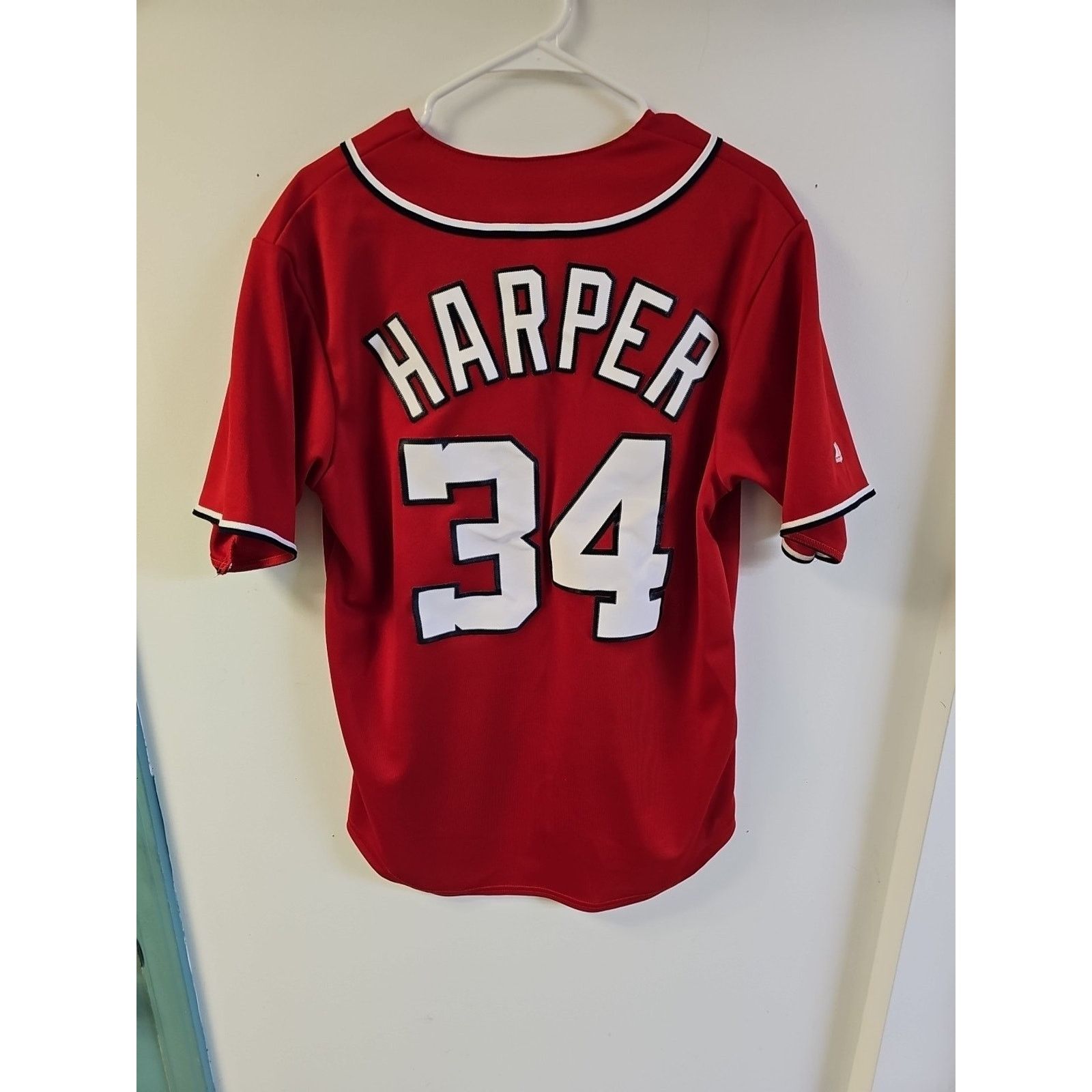 Majestic Bryce Harper Washington Nationals Majestic MLB Jersey Mens M Size US M / EU 48-50 / 2 - 7 Thumbnail