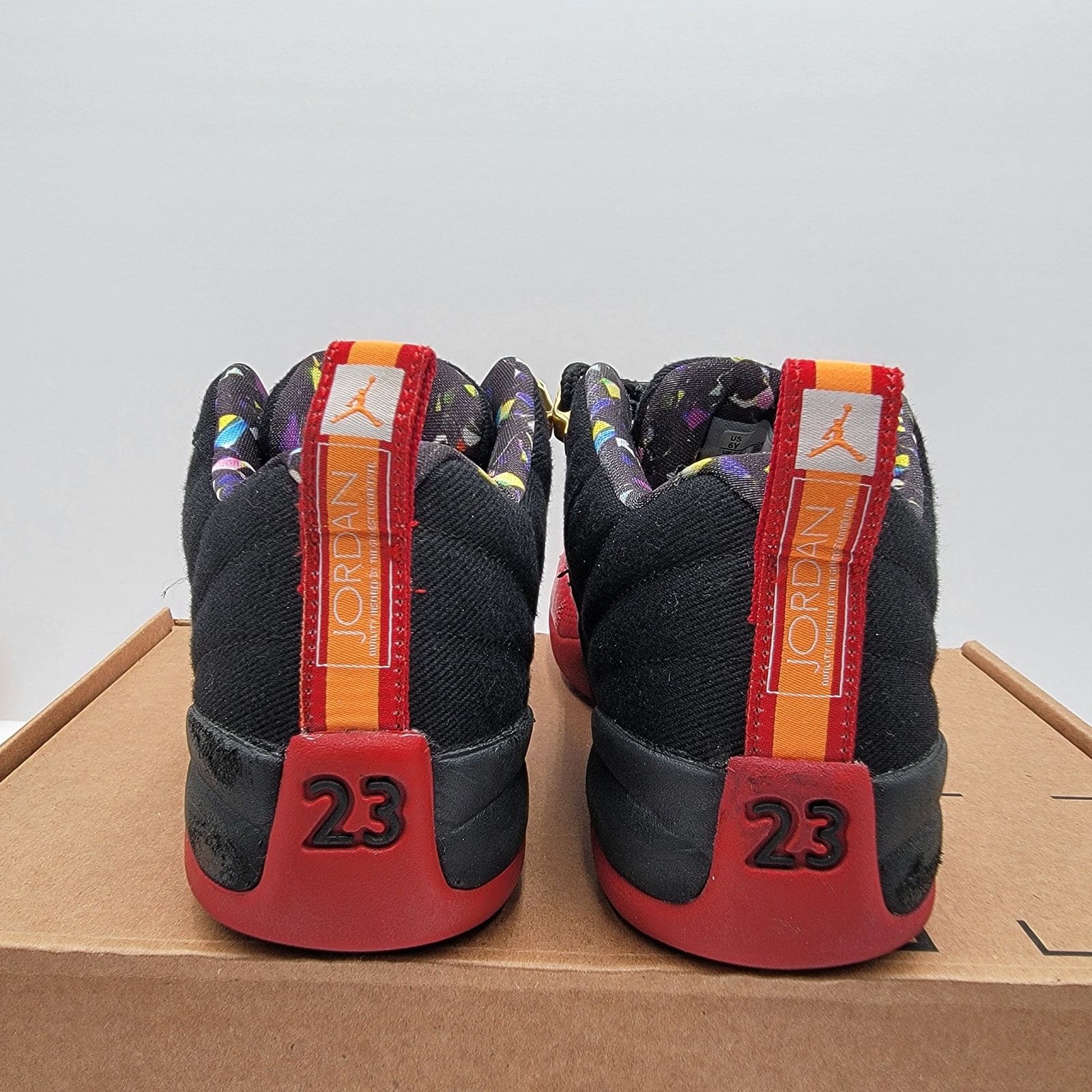 Nike Air Jordan 12 Low SE GS 'Super Bowl' Sz 6Y/7.5W DH9695-001 Size US 6 / IT 36 - 4 Thumbnail