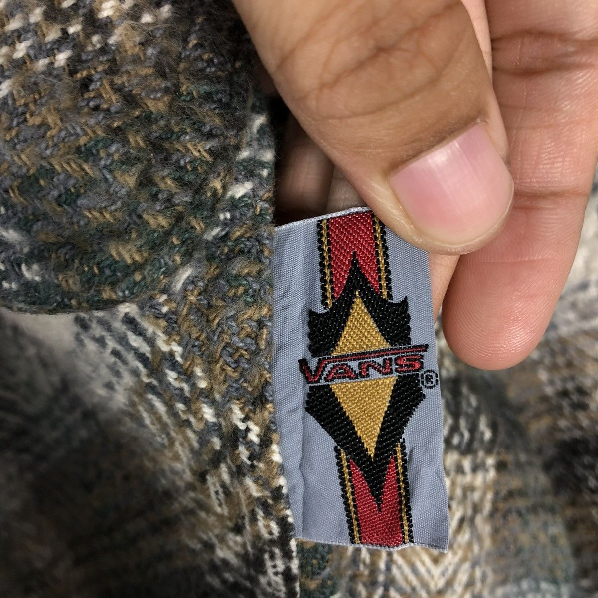 Japanese Brand 📌VINTAGE SHIRT FLANNEL JACKET VANS USA TARTAN DESIGN Size US M / EU 48-50 / 2 - 20 Thumbnail
