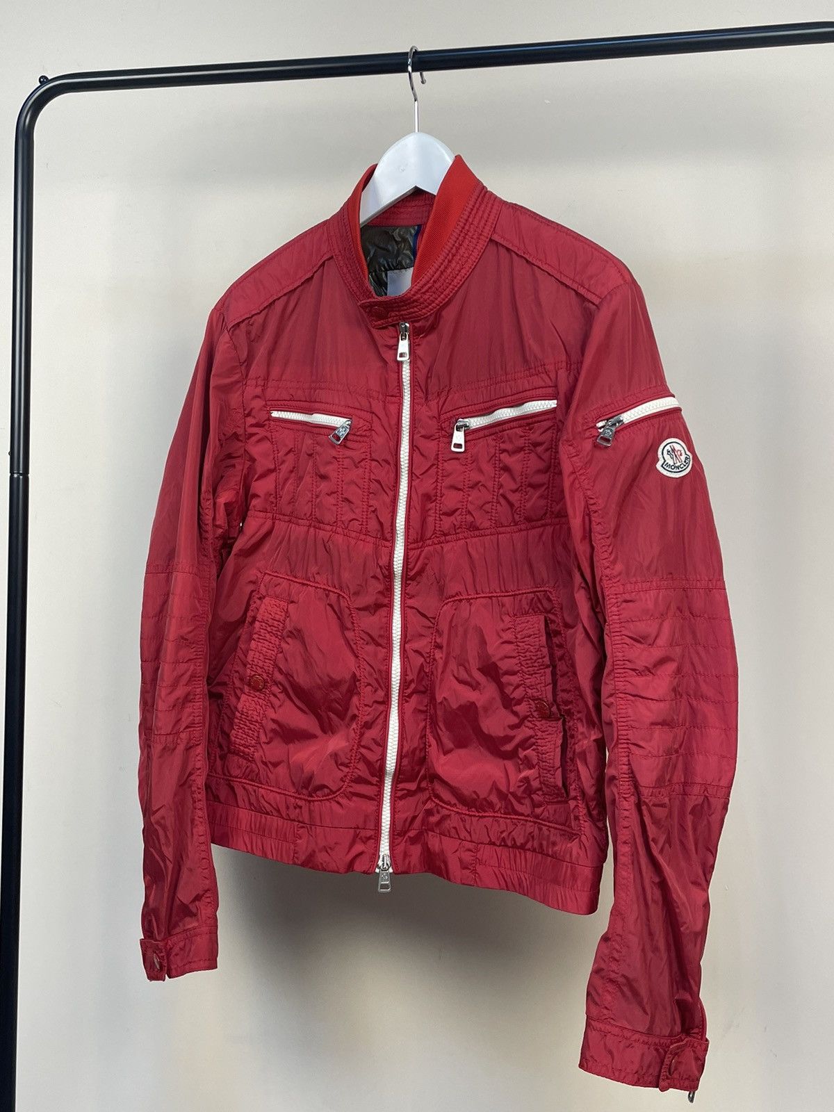 Moncler Moncler thym Lightweight Jacket Red Size US S / EU 44-46 / 1 - 1 Thumbnail