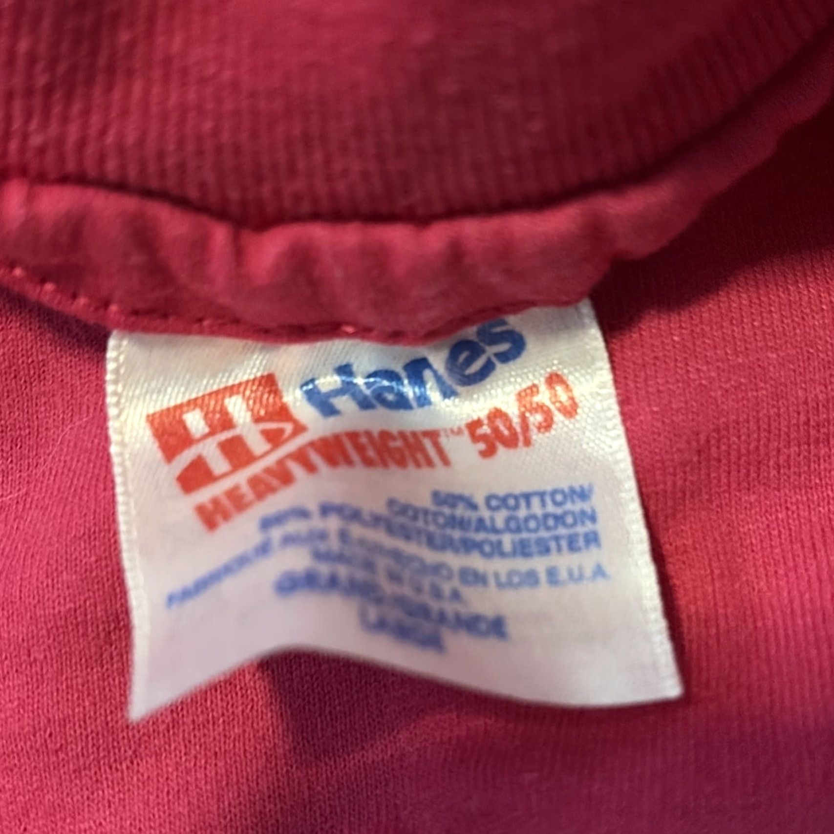 Hanes VINTAGE Spec Ops 93 Military Special Operations Army Pink T-Shirt Large Mens Regular L Hanes Shirt Pink Military 90s Size US L / EU 52-54 / 3 - 7 Thumbnail