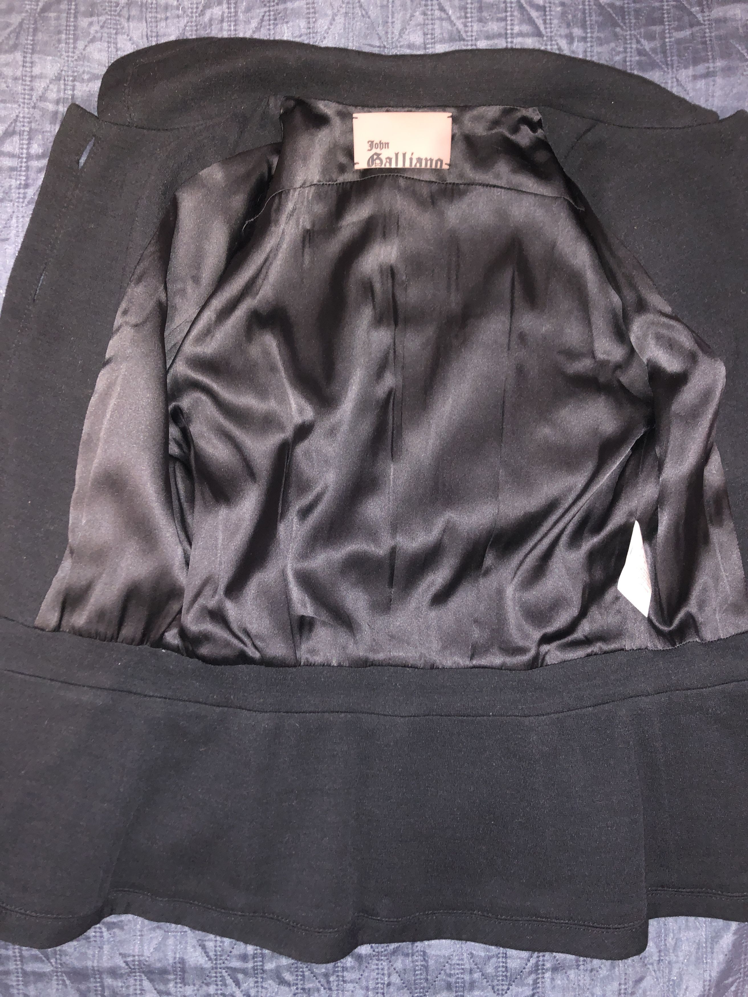 John Galliano Embellished Shaped Jacket Size S / US 4 / IT 40 - 10 Thumbnail