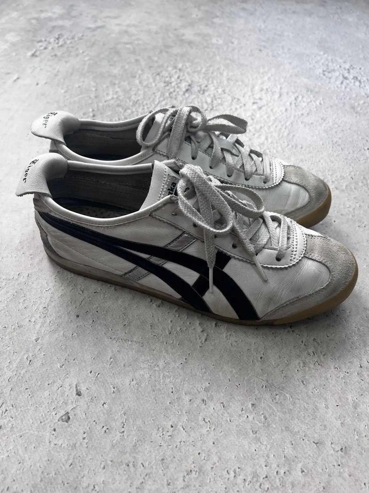 Asics Tiger onitsuka trainers kill bill hype rare y2k leather Size US 7.5 / EU 40-41 - 2 Thumbnail
