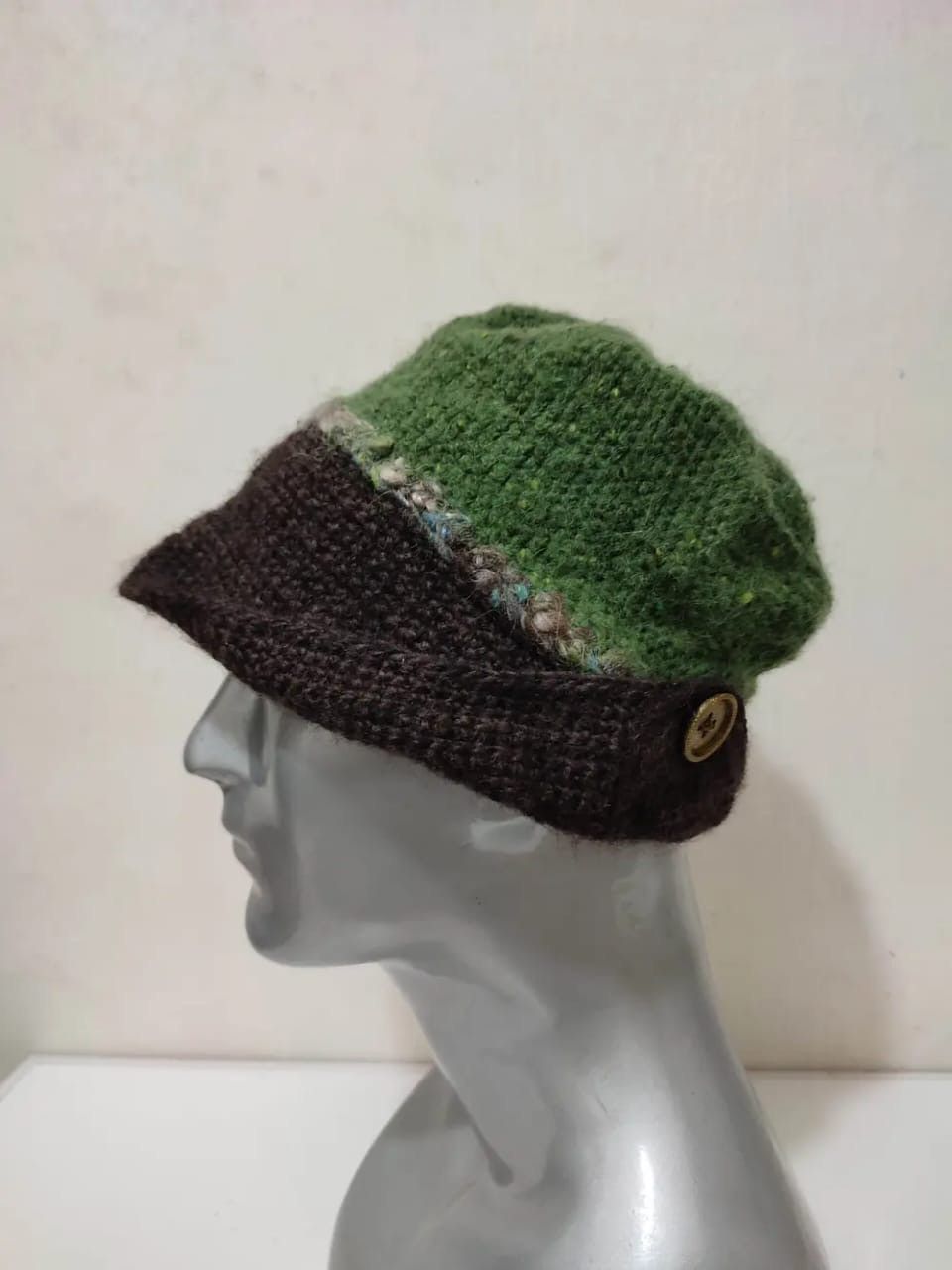 Japanese Brand Mukodo kuroda Japan Hats 2 tone design Size ONE SIZE - 4 Thumbnail