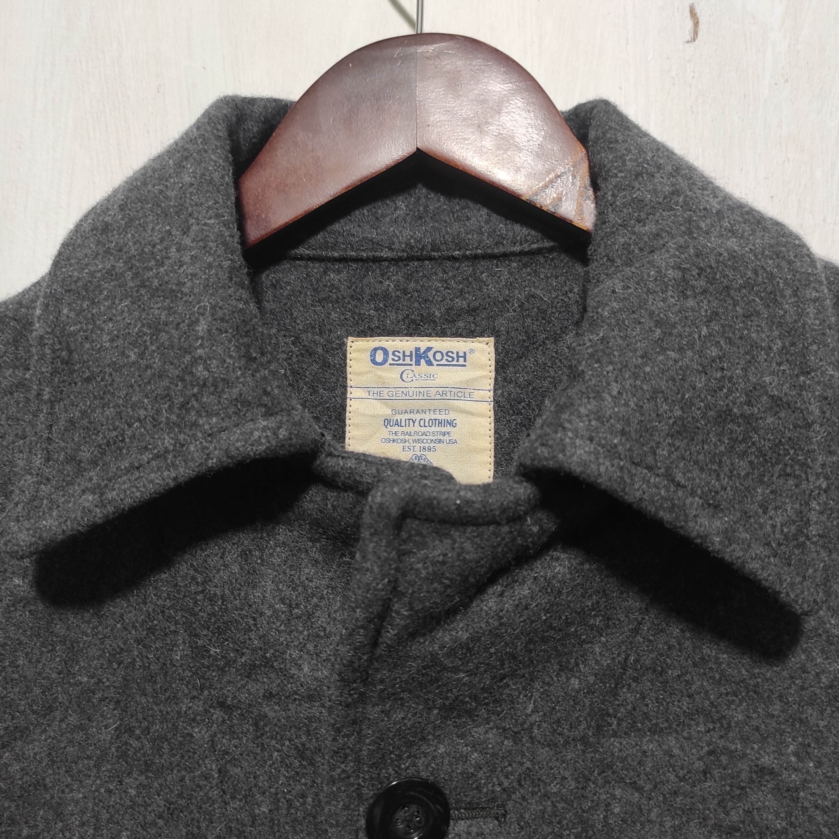Oshkosh Vintage Oshkosh Wool Mackinaw Jacket Size US M / EU 48-50 / 2 - 5 Thumbnail