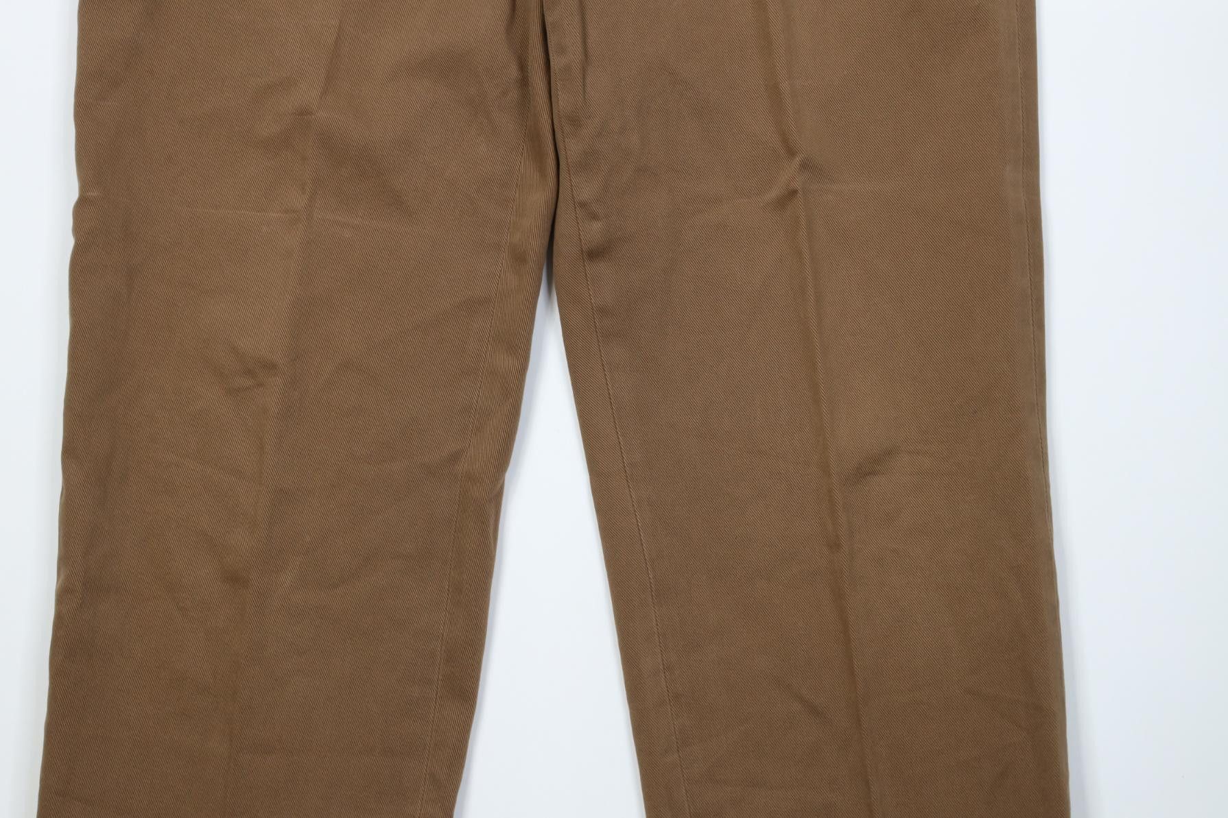 Brooks Brothers Vintage Brooks Brothers Heavyweight Whipcord Wide Leg Pants Size US 38 / EU 54 - 3 Thumbnail