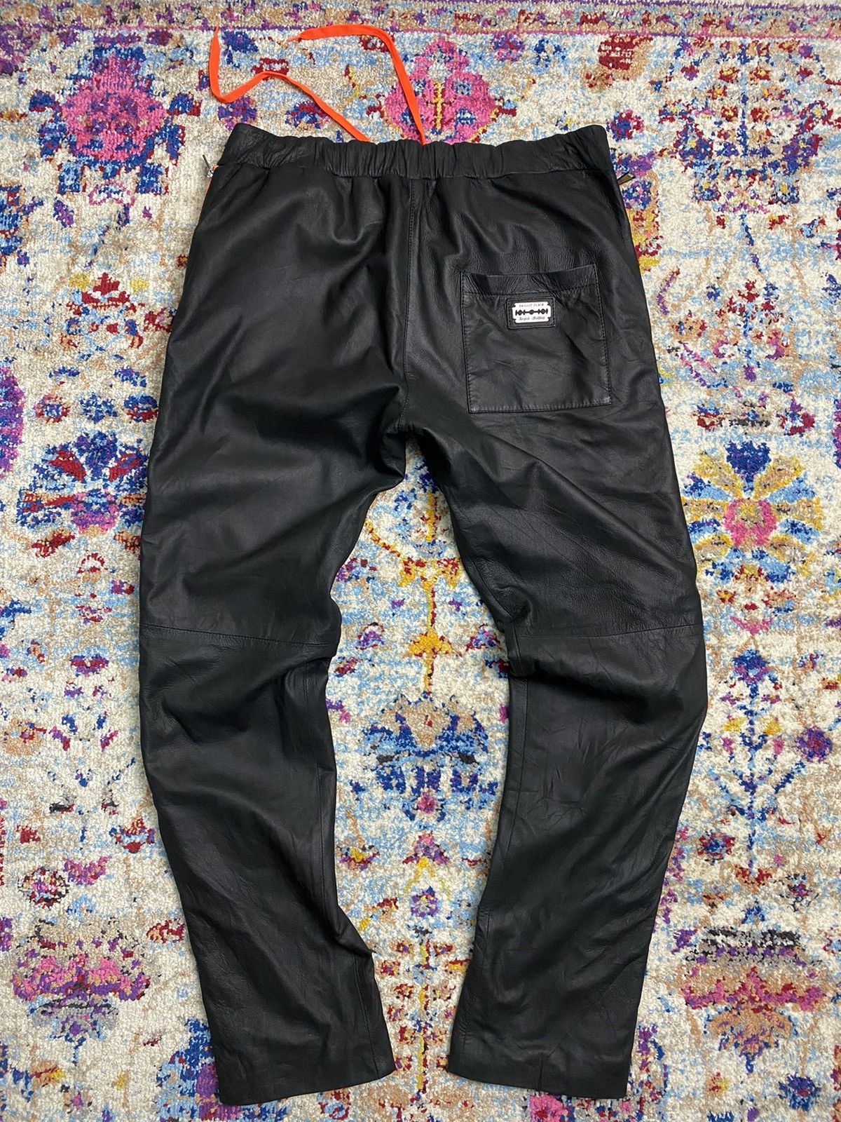 Philipp Plein Philipp Plein Mens Leather Trouser Pants Size US 32 / EU 48 - 3 Thumbnail