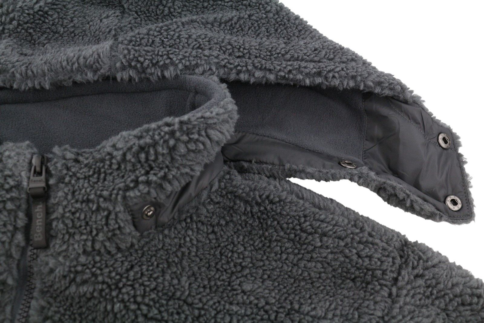 Bench DETTA XL Grey Quilted Removable Hood Sherpa 88053 Size US XL / EU 56 / 4 - 9 Thumbnail