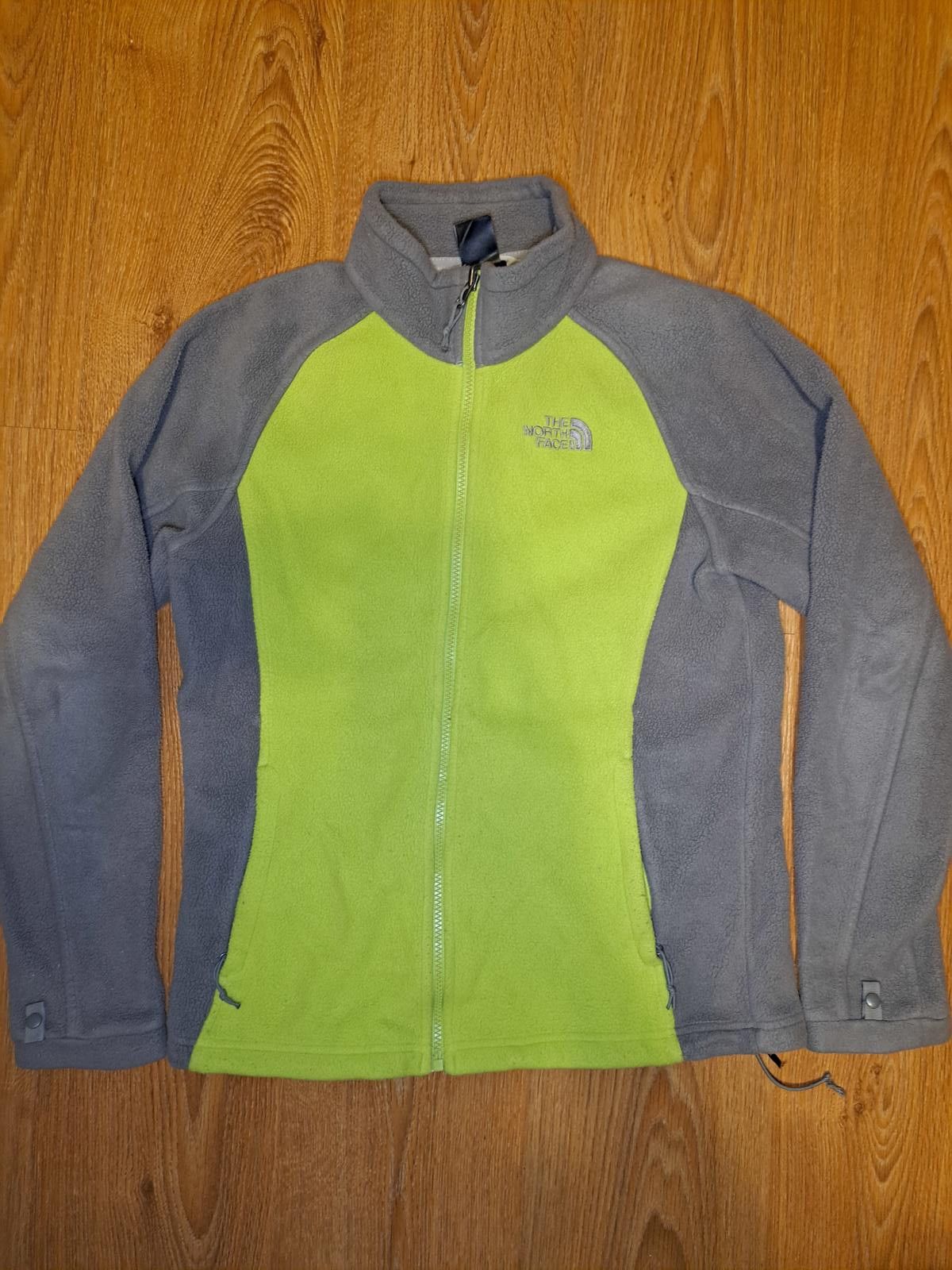 The North Face North Face Fleece Jacket Womens Medium Green Gray Full Zip Size M / US 6-8 / IT 42-44 - 1 Thumbnail
