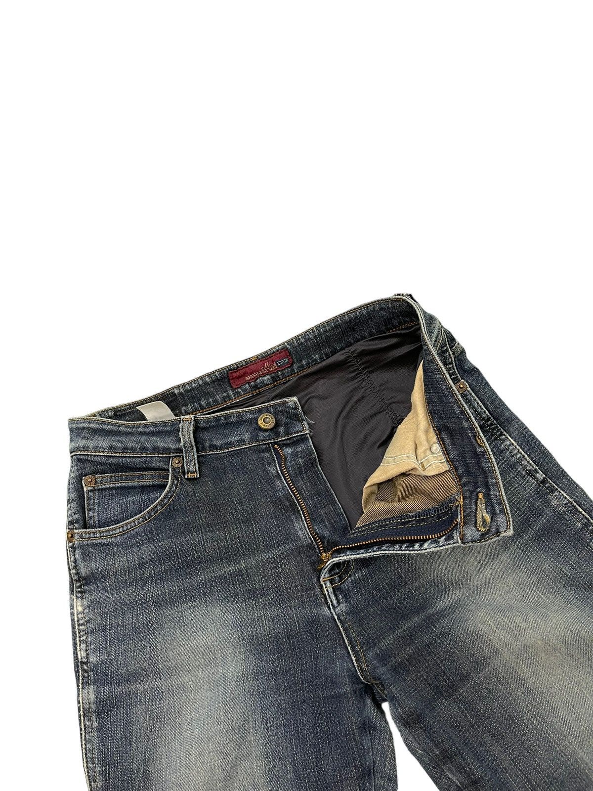 Edwin Flare Jeans Edwin Japan Stretch Distress Boot Cut 6🟦2 Size US 30 / EU 46 - 10 Thumbnail