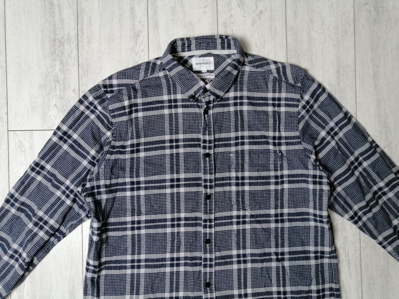 Norse Projects Norse Projects Hans Check Flannel Shirt Size US XL / EU 56 / 4 - 2 Thumbnail
