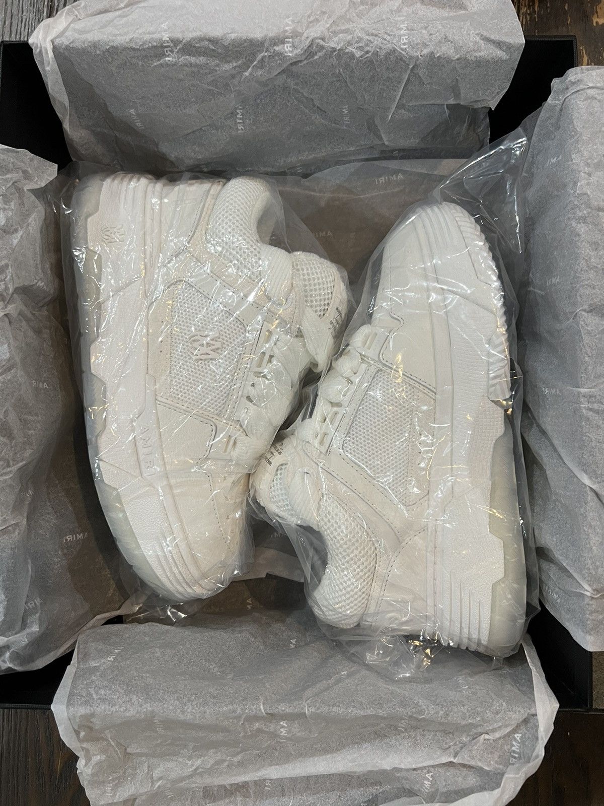 Amiri Amiri MA-1 white sneakers Size US 6 / IT 36 - 3 Thumbnail