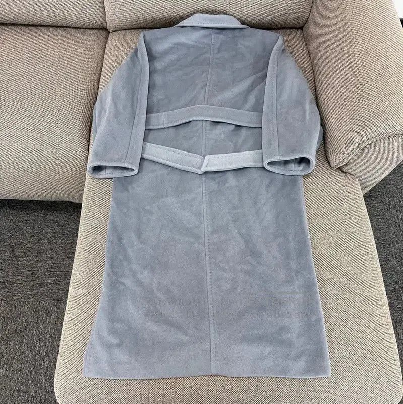 Max Mara MaxMara Blue Cashmere Women's Coat . Size M / US 6-8 / IT 42-44 - 2 Thumbnail