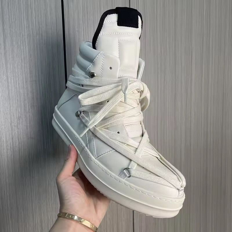 Japanese Brand Fashionable High-Top Sneakers Size US 11 / EU 44 - 5 Thumbnail