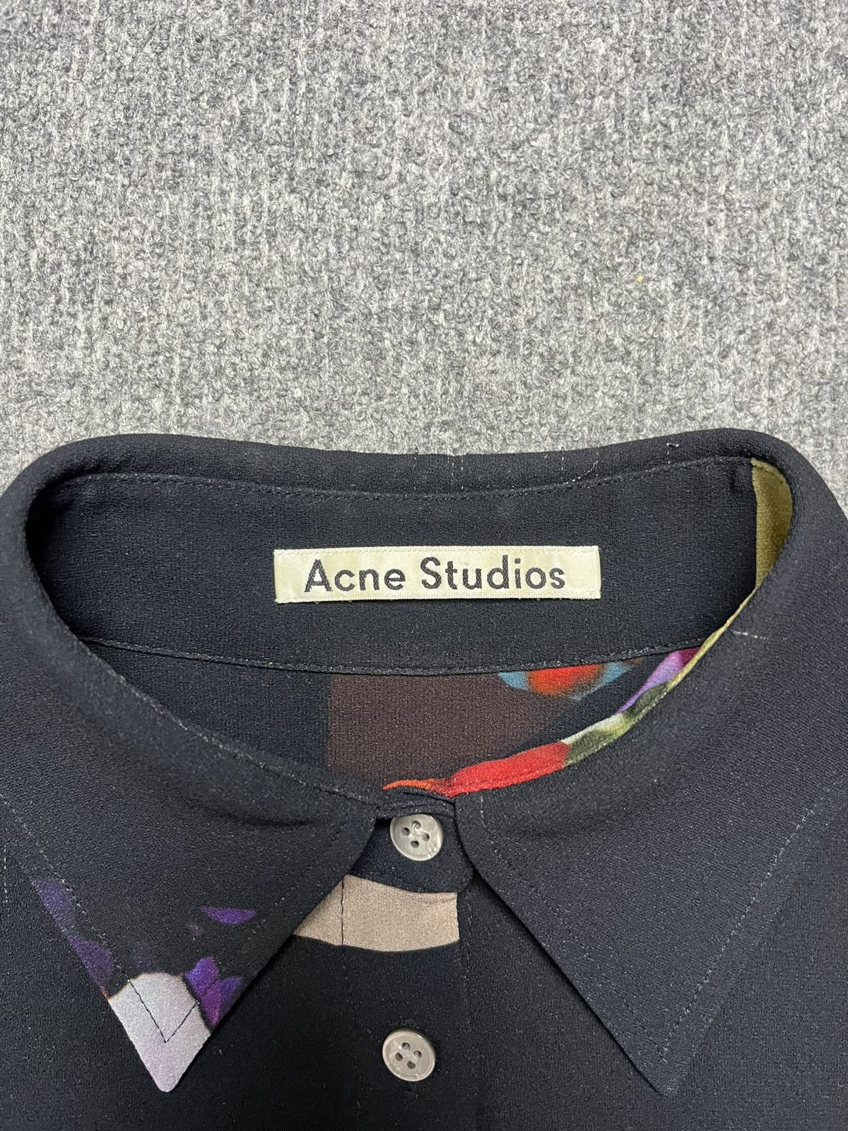 Acne Studios Acne Studios Floral button shirt Size L / US 10 / IT 46 - 10 Thumbnail