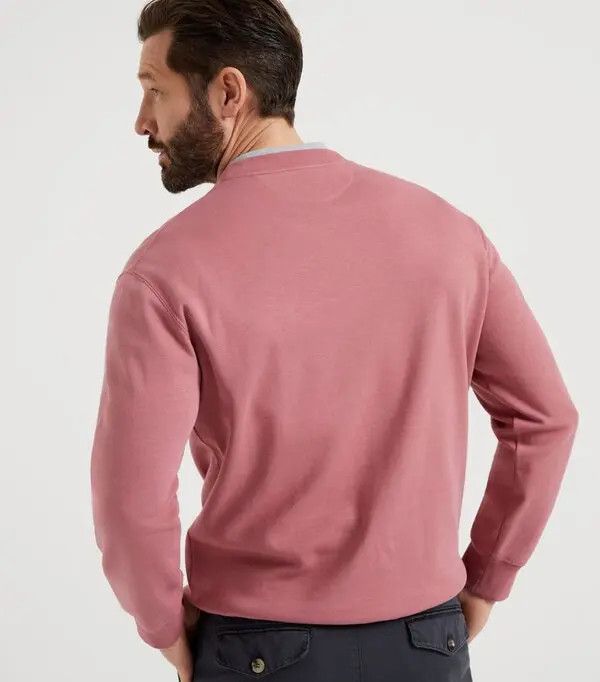 Brunello Cucinelli o1la1rc1a0425 Sweatshirt in Pink Size US L / EU 52-54 / 3 - 3 Thumbnail