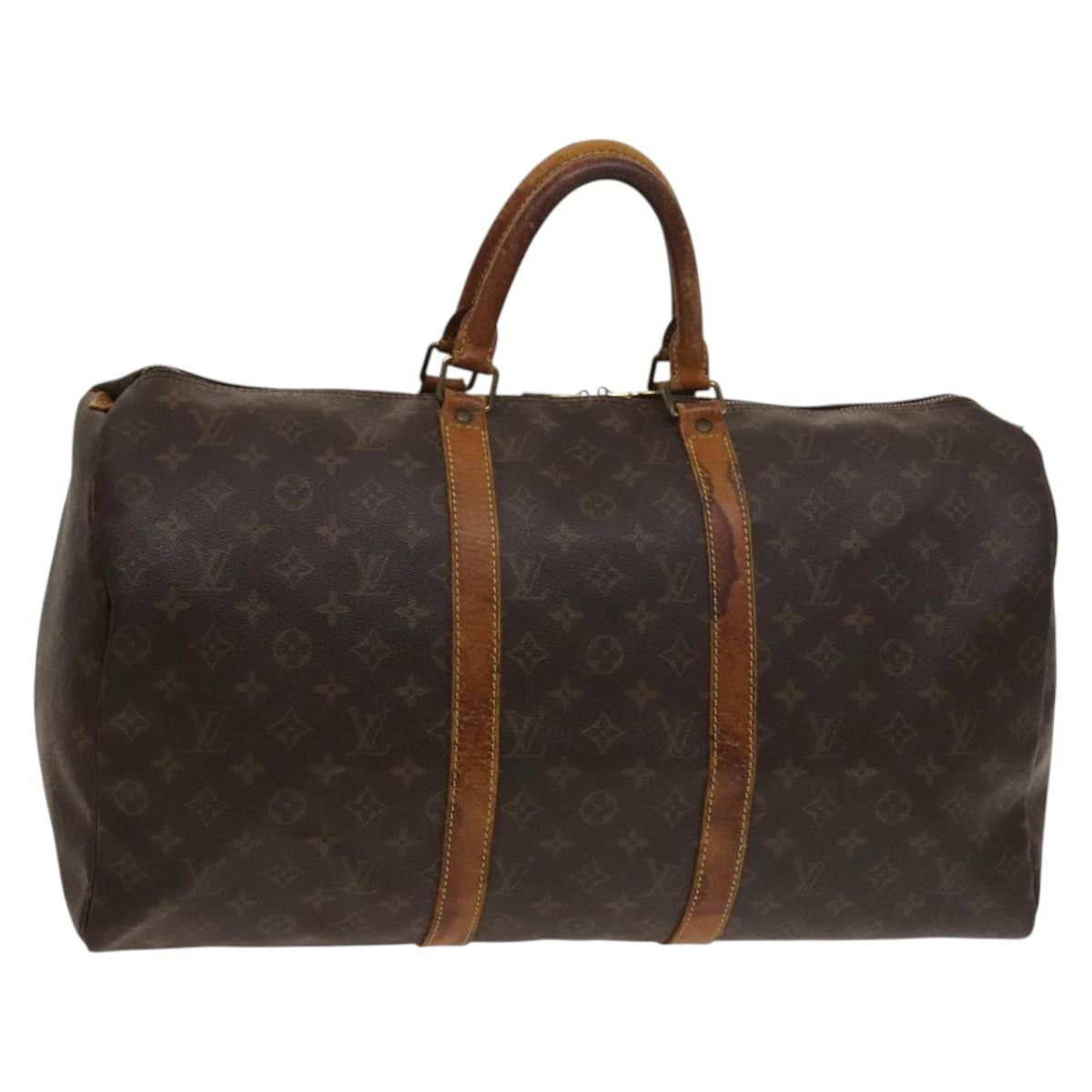 Louis Vuitton LOUIS VUITTON Monogram Keepall 50 Boston Bag M41426 Size ONE SIZE - 1 Thumbnail