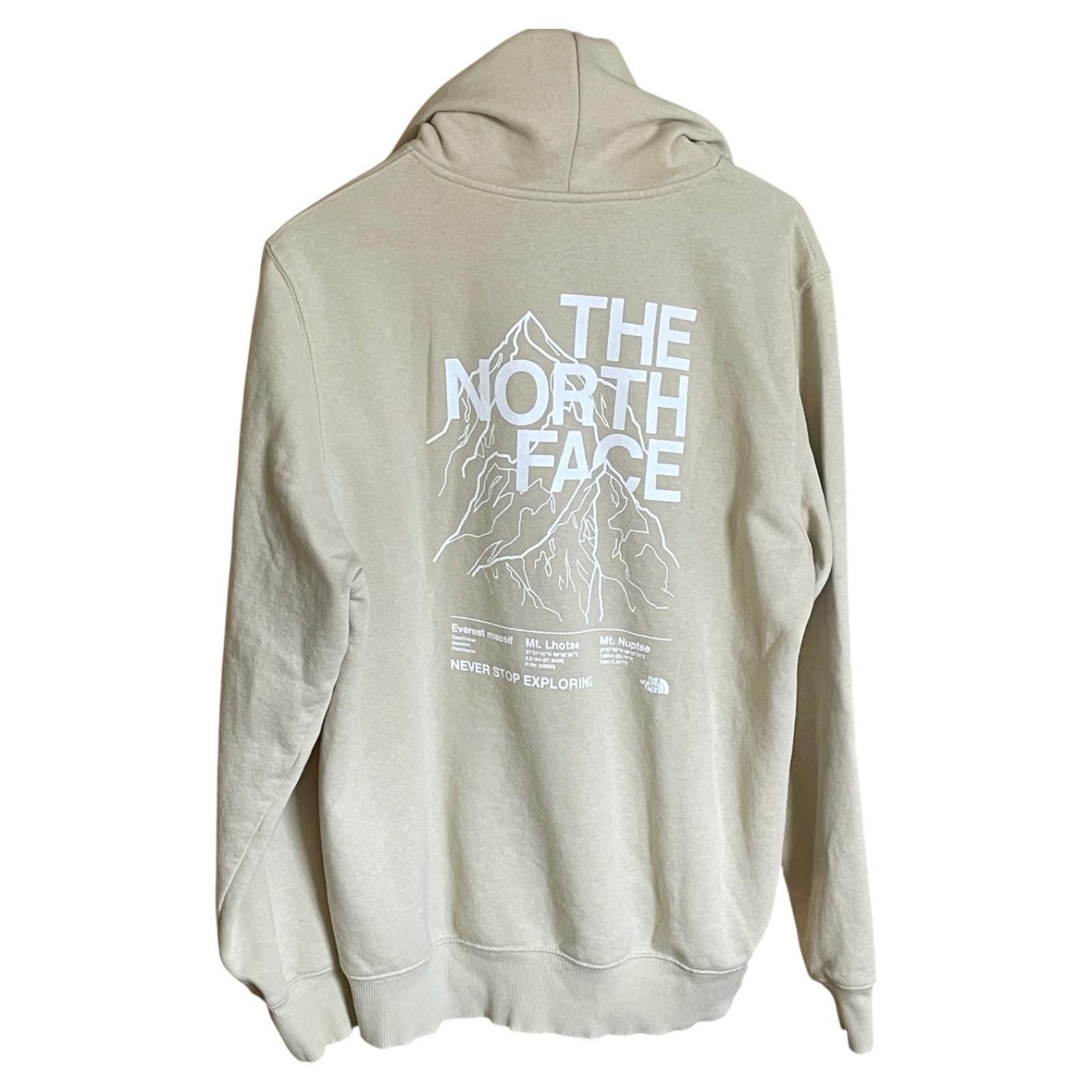 The North Face The North Face Men's Box NSE Hoodie Medium Oversized Beige Size US M / EU 48-50 / 2 - 2 Thumbnail