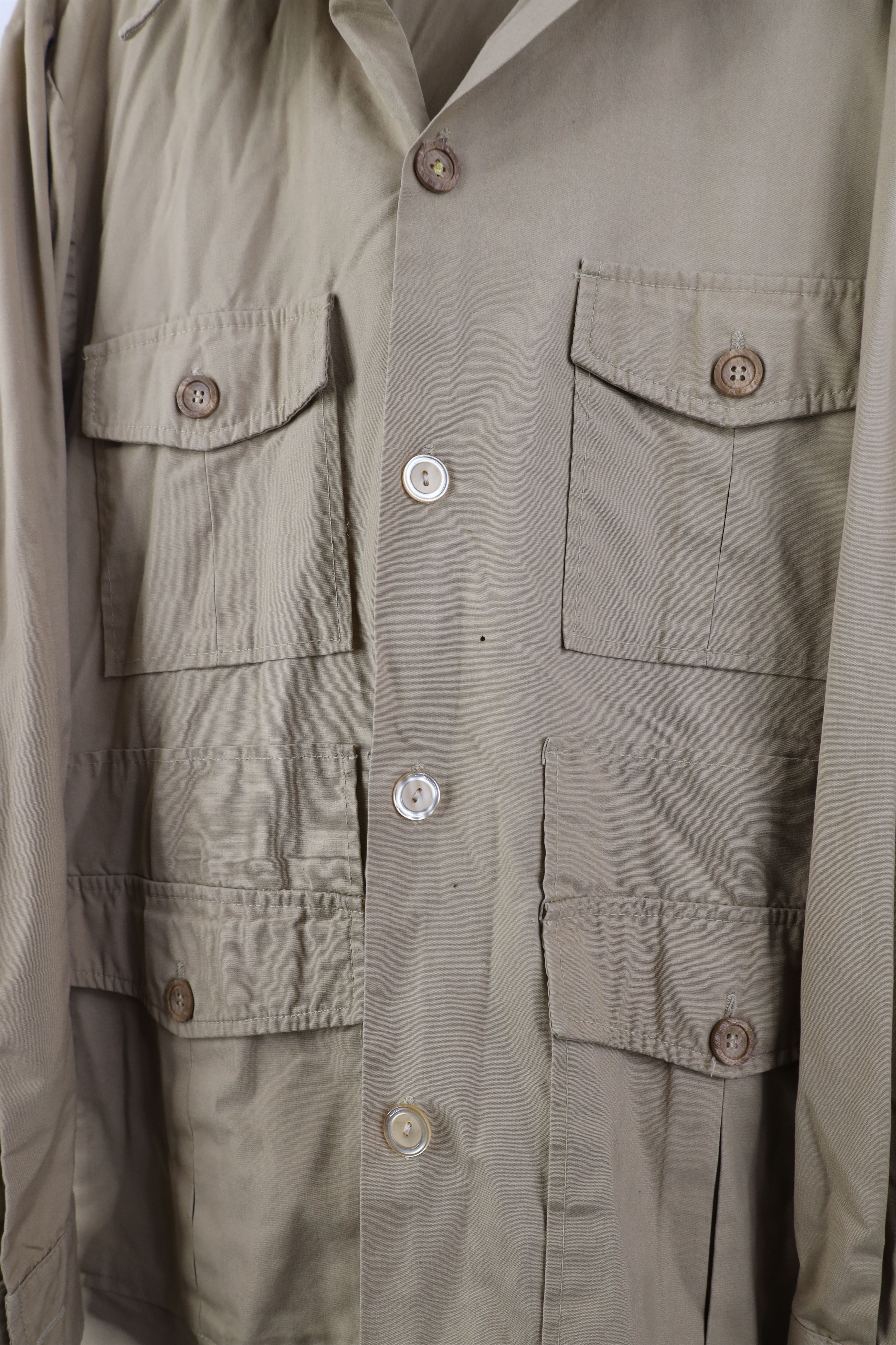 Woolrich Woolen Mills Vintage 70s Woolrich Safari Bush Shirt Jacket Jac Shirt USA Size US M / EU 48-50 / 2 - 4 Thumbnail