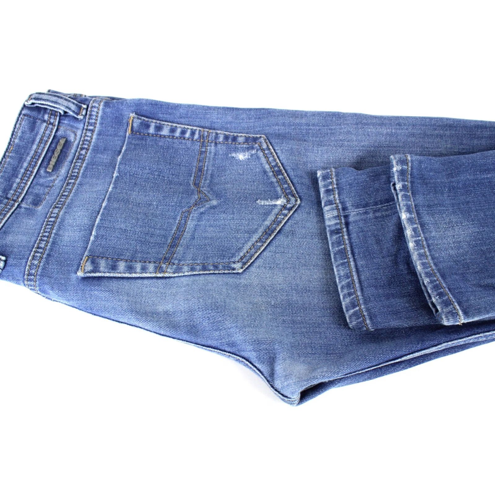 Diesel Diesel Tepphar Slim-Carrot 084QQ Stretch Jeans Men's Slim Carrot W28/L32 Blue Size US 28 / EU 44 - 6 Thumbnail
