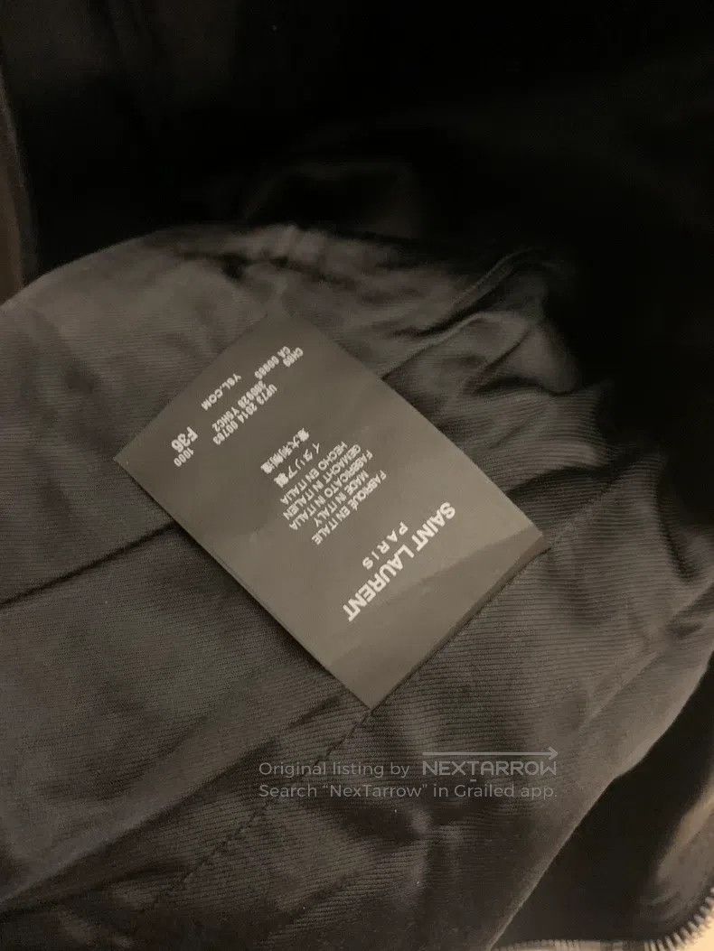 Saint Laurent Paris Saint Laurent Paris Leather Jacket Size S / US 4 / IT 40 - 5 Thumbnail